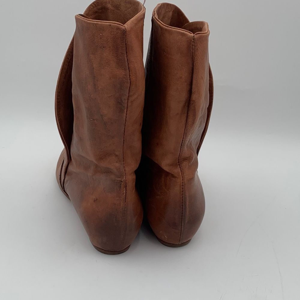 Clif Factor Brown Leather Ankle Boots | Made in Italy | EU 39 - Picture 6 of 12
